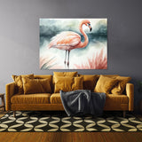 Flamingo Landscape Soft 5 Wall Art
