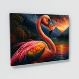 Flamingo Vibrant Tropical 15 Wall Art