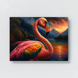 Flamingo Vibrant Tropical 15 Wall Art