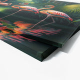 Flamingo Vibrant Tropical 2 Wall Art