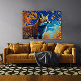 Fox Autumn Forest 20 Wall Art