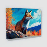 Fox Autumn Landscape Sky 37 Wall Art