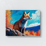 Fox Autumn Landscape Sky 37 Wall Art