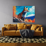 Fox Autumn Landscape Sky 37 Wall Art