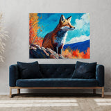 Fox Autumn Landscape Sky 37 Wall Art