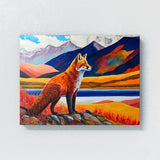 Fox Autumn Mountain Landscape 40 Wall Art
