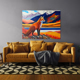 Fox Autumn Mountain Landscape 40 Wall Art