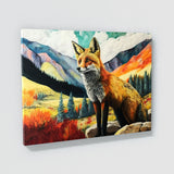 Fox Autumn Mountain Landscape 41 Wall Art