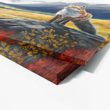 Fox Autumn Mountain Landscape 42 Wall Art
