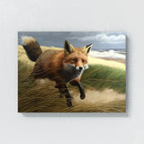 Fox Red Running 17 Wall Art