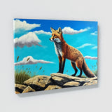 Fox Red Summer Sky 18 Wall Art