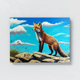 Fox Red Summer Sky 18 Wall Art