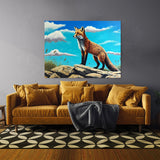 Fox Red Summer Sky 18 Wall Art