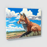 Fox Red Summer Sky 19 Wall Art