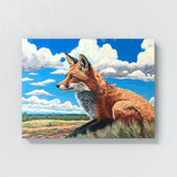 Fox Red Summer Sky 19 Wall Art