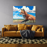 Fox Red Summer Sky 19 Wall Art