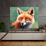 Fox Summer Landscape 34 Wall Art