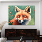 Fox Summer Landscape 34 Wall Art
