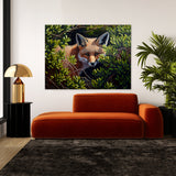 Fox Summer Landscape 35 Wall Art