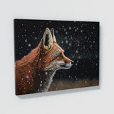 Fox Winter Snowflakes 26 Wall Art