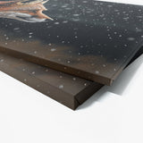 Fox Winter Snowflakes 26 Wall Art