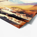 Giraffe Valley 8 Wall Art