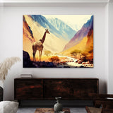 Giraffe Valley 8 Wall Art