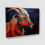Goat Abstract 14 Wall Art