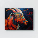 Goat Abstract 14 Wall Art