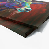 Goat Abstract 4 Wall Art