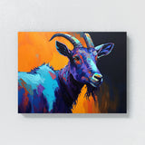 Goat Abstract 5 Wall Art