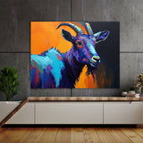 Goat Abstract 5 Wall Art