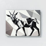 Goat Abstract 7 Wall Art