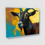 Goat Abstract Collage 11 Wall Art
