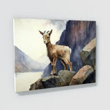 Goat Baby Watercolor 15 Wall Art