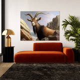 Goat Horns Landscape 12 Wall Art