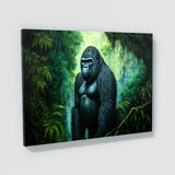 Gorilla Atmospheric Jungle 1 Wall Art
