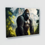 Gorilla Realistic Forest 3 Wall Art