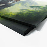 Gorilla Realistic Jungle 16 Wall Art