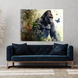 Gorilla Realistic Jungle 17 Wall Art