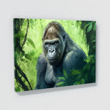 Gorilla Realistic Jungle 6 Wall Art