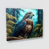 Hawk Atmospheric Forest 25 Wall Art