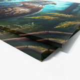 Hawk Atmospheric Forest 25 Wall Art