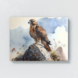 Hawk Of Sky Rock 12 Wall Art