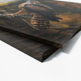 Hawk Realistic Forest River 22 Wall Art