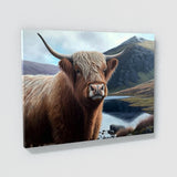 Highland Cow Landscape 13 Wall Art