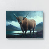 Highland Cow Landscape 15 Wall Art