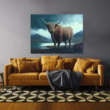 Highland Cow Landscape 15 Wall Art