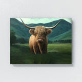 Highland Cow Landscape 21 Wall Art