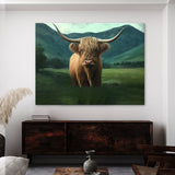 Highland Cow Landscape 21 Wall Art